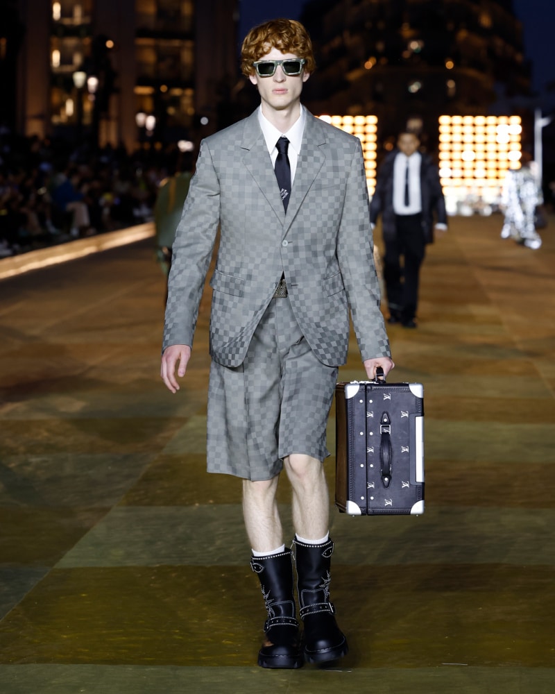 Pharrell William Makes his Louis Vuitton Debut for SS24 on Pont Neuf -  Fucking Young!