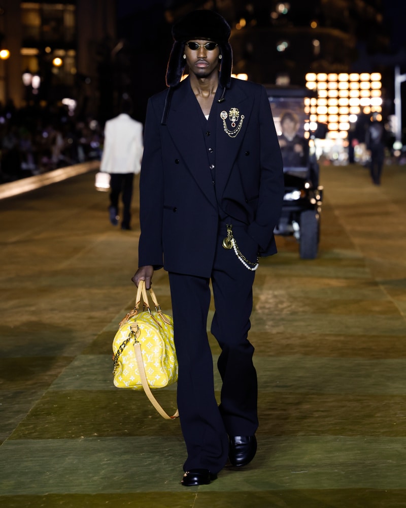 Pharrell includes Princess Anne High School letterman jacket in his debut Louis  Vuitton collection