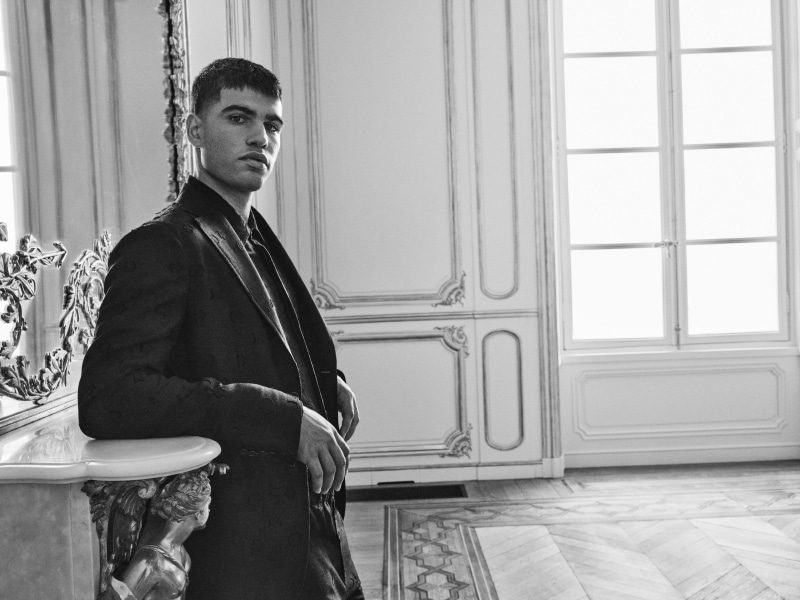 Louis Vuitton Presents Carlos Alcaraz in Men's SS24 Campaign