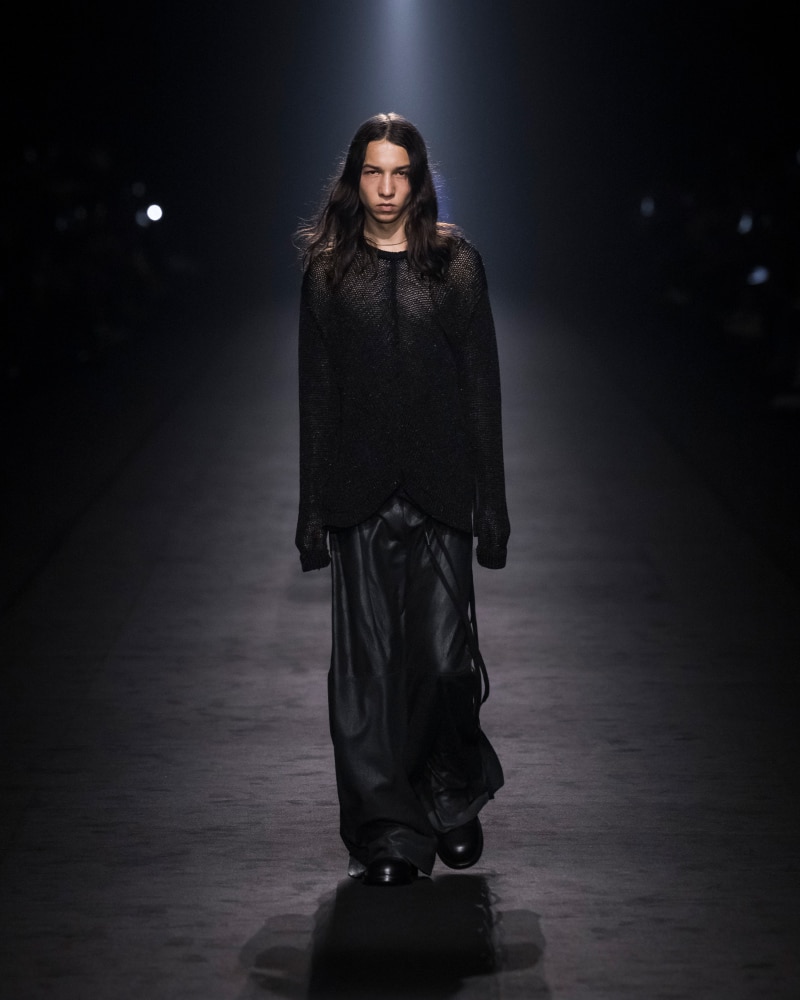 Stefano Gallici Makes Debut at Ann Demeulemeester for Spring 2024 -  Fashionista