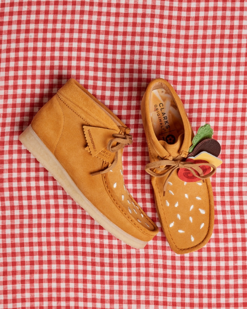 Clarks Originals Cooks Up Burger-Inspired Boot With Vandy The Pink –  Footwear News