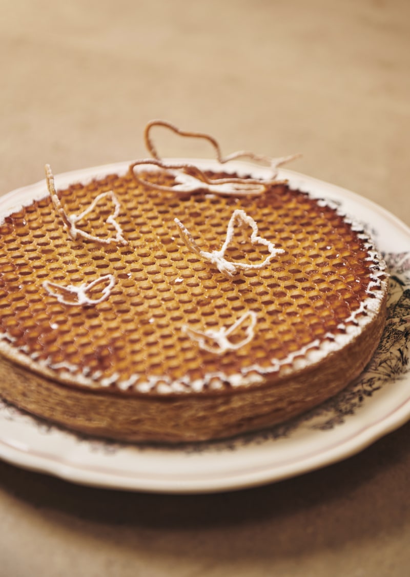 Galette des rois portugais de chocolat blanc