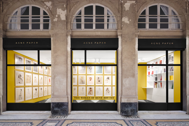 Image for Acne Paper Presents René Bouché Portrait Drawings