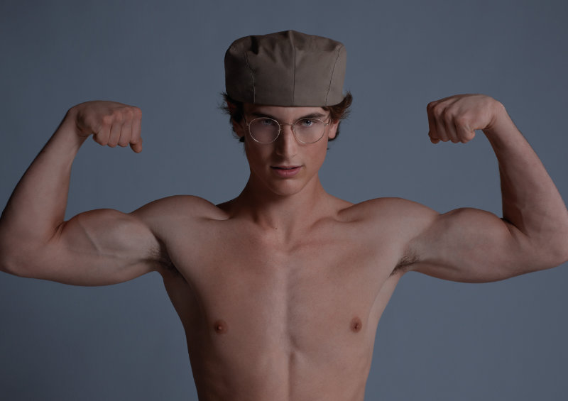 Eli Russell Linnetz Takes on Armani/Archivio, Second Chapter