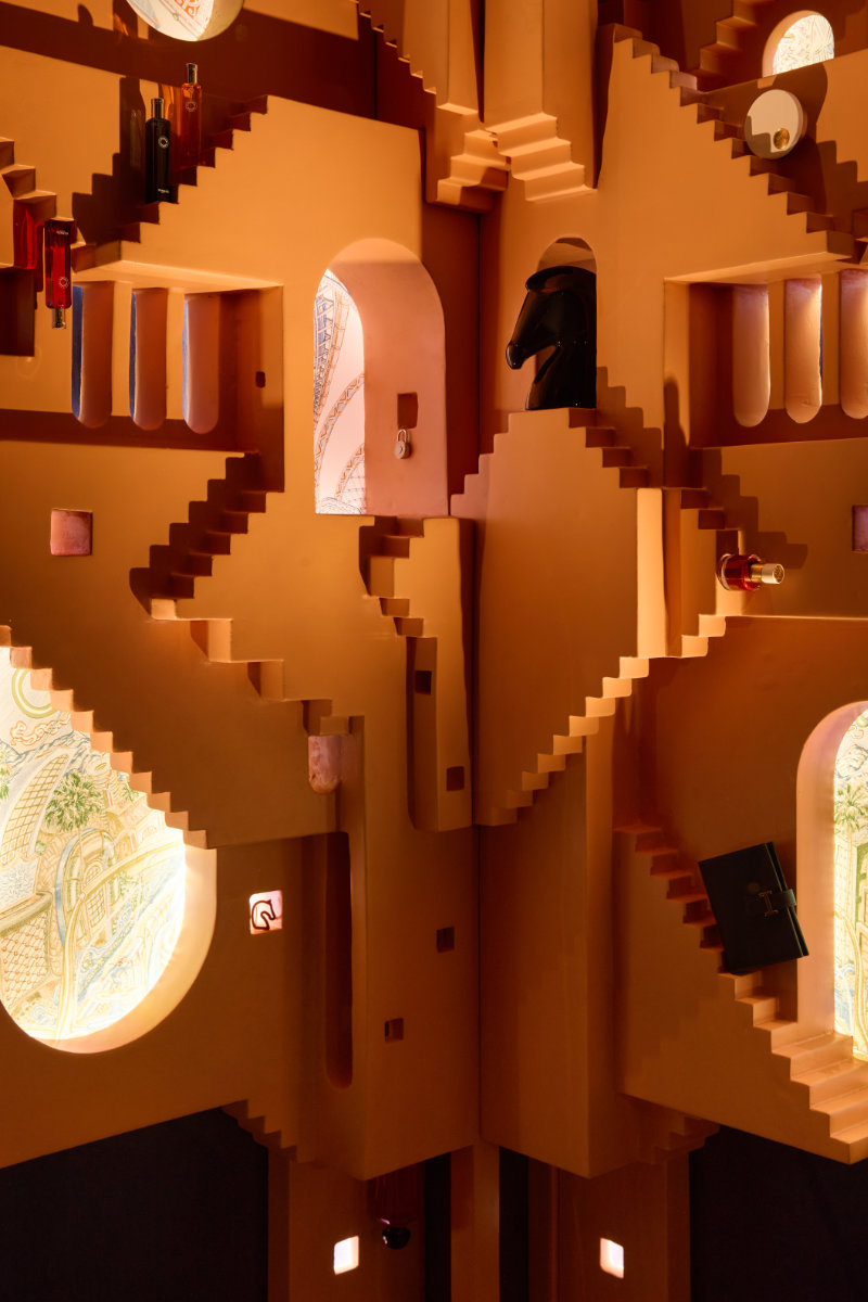 Mesura Brings an Infinite Staircase to Hermès in Barcelona