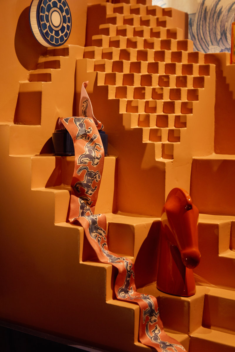 Mesura Brings an Infinite Staircase to Hermès in Barcelona